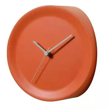 Alessi Настенные часы угловые 21 см оранжевые Ora In Alessi