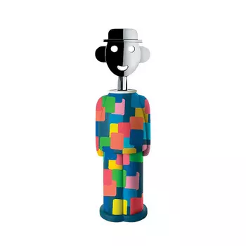 Alessi Штопор 6х21х6 см, разноцветный Alessandro M Groningen Alessi