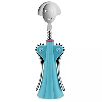 Alessi Штопор 7х24,5х9 см голубой Anna G Alessi