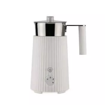 Alessi Вспениватель молока 0,35 л, белый Pliss Alessi
