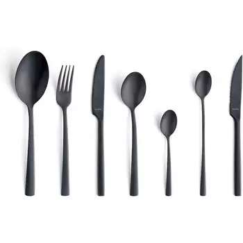 Amefa Набор столовых приборов 42 предмета Matte Black Manille Amefa