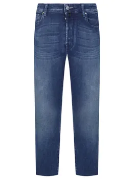 Джинсы Slim Fit хлопковые JACOB COHEN