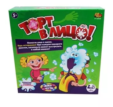 Игра настольная - Торт в лицо