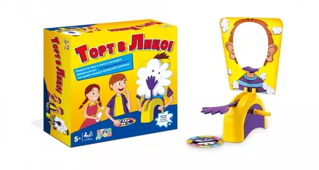 Игра - Торт в лицо из серии Игродром