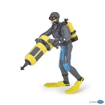 Игровая фигурка - Аквалангист