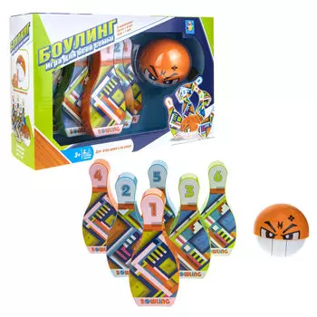 Игровой набор – Боулинг, 6 кеглей и шар