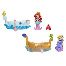 Игровой набор Disney Princess - Фигурка и лодка, Ариэль, Рапунцель