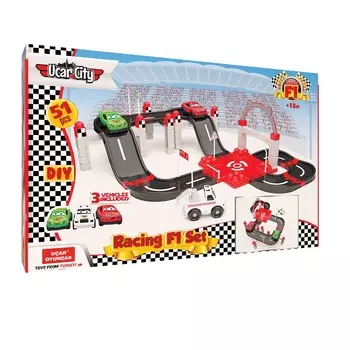 Игровой набор - Гонка Формула 1, 57 предметов