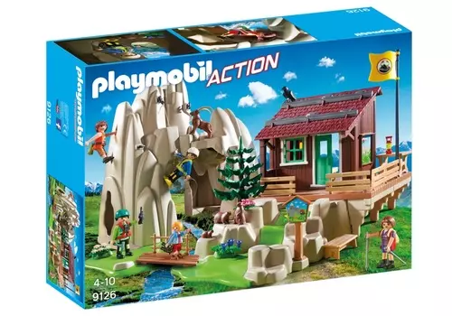 Игровой набор из серии Горноспасательная: Склон и горная хижина