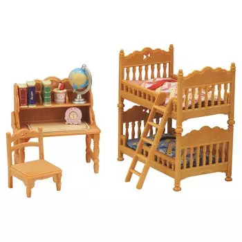 Игровой набор из серии Sylvanian Families - Детская комната с двухэтажной кроватью