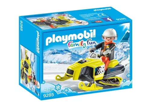 Игровой набор из серии Зимние виды спорта - Сноумобиль