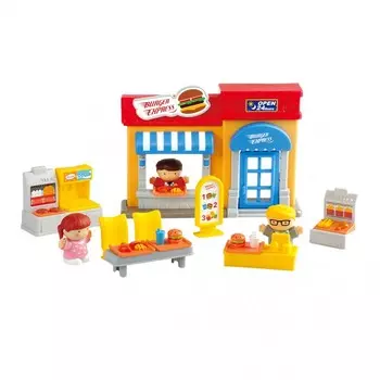 Игровой набор – Кафе, 16 предметов