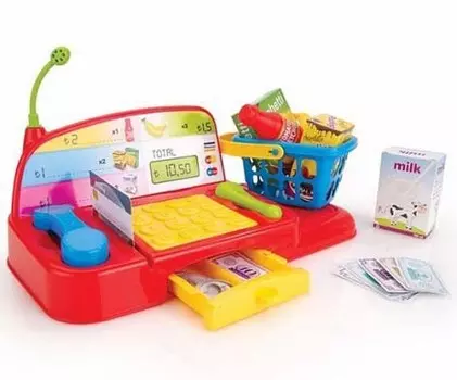 Игровой набор кассовый аппарат с аксессуарами