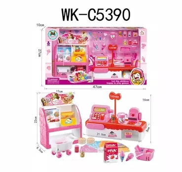 Игровой набор - Магазин мороженого, в коробке