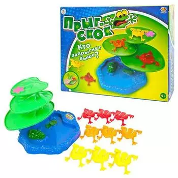 Игра на ловкость - Прыгающие лягушки