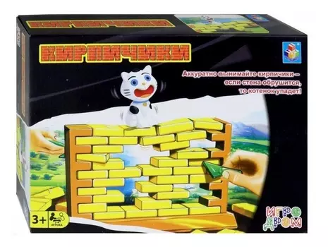 Игра настольная Игродром – Кирпичики
