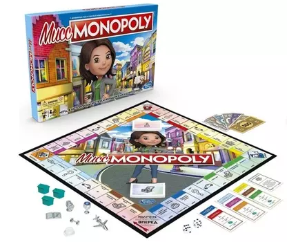 Игра настольная - Мисс Монополия
