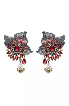 Серьги Orchids Queensbee
