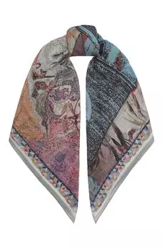 Шаль из шерсти и шелка Mosaic Radical Chic