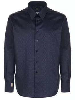 Рубашка Slim Fit хлопковая BILLIONAIRE