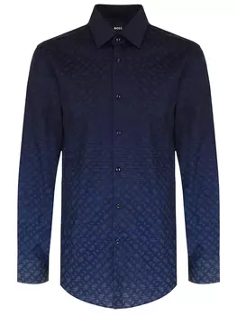 Рубашка Slim Fit хлопковая BOSS