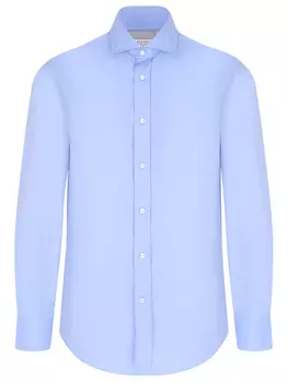 Рубашка Slim Fit хлопковая BRUNELLO CUCINELLI