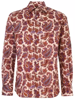 Рубашка Slim Fit хлопковая ETRO