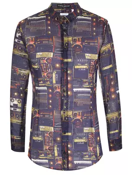 Рубашка Slim Fit хлопковая FRANKIE MORELLO