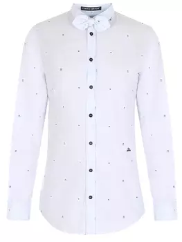 Рубашка Slim Fit хлопковая FRANKIE MORELLO