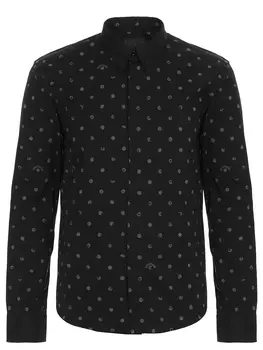 Рубашка Slim Fit хлопковая JOHN RICHMOND