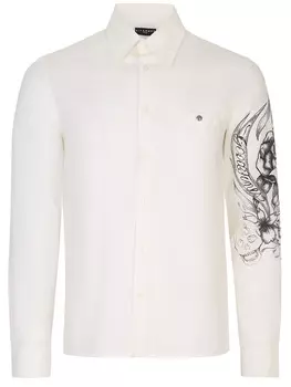 Рубашка Slim Fit хлопковая JOHN RICHMOND
