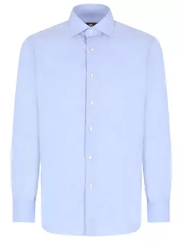 Рубашка Slim Fit хлопковая JOHNNY MANGLANI
