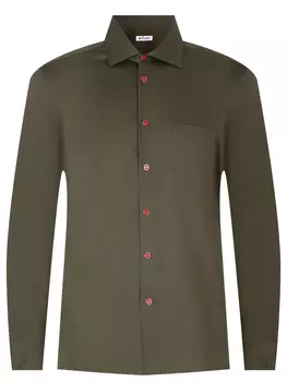 Рубашка Slim Fit хлопковая KITON