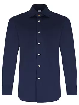 Рубашка Slim Fit хлопковая KITON