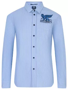 Рубашка Slim Fit хлопковая ZU ELEMENТS