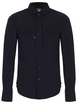 Рубашка Slim Fit хлопковая ZU ELEMENТS