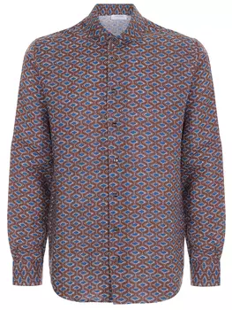 Рубашка Slim Fit льняная