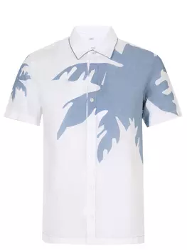 Рубашка Slim Fit льняная CORTIGIANI