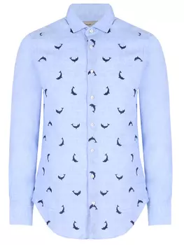 Рубашка Slim Fit льняная ETRO