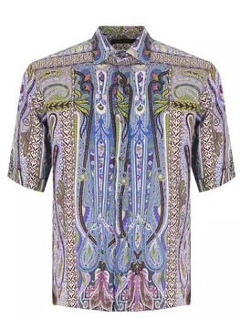 Рубашка Slim Fit льняная ETRO