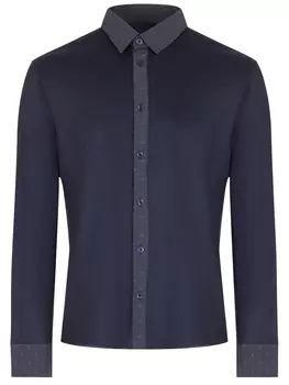 Рубашка Slim Fit однотонная BIKKEMBERGS