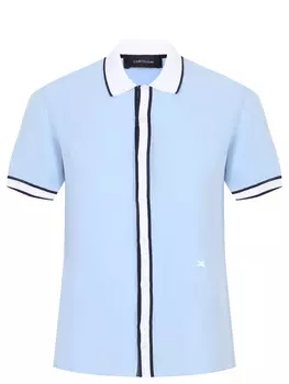 Рубашка Slim Fit однотонная CORTIGIANI