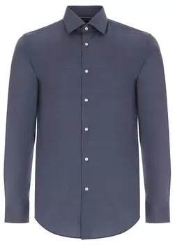Рубашка Slim Fit шерстяная BOSS