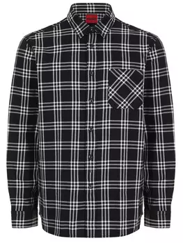 Рубашка Straight Fit хлопковая HUGO