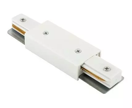 Соединитель линейный для треков Denkirs DK Track White TR1008-WH
