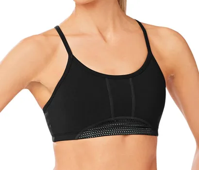 Спортивный бюстгальтер Exceed Low Impact черного цвета Shape Active