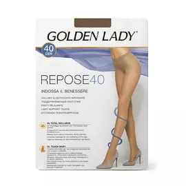 GOLDEN LADY Колготки женские 40 den Repose Visone 5