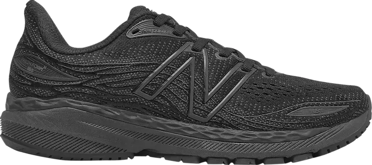 Кроссовки New Balance Wmns Fresh Foam X 860v12 Wide 'Black Phantom', черный