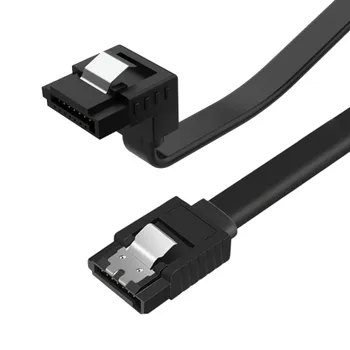 Кабель интерфейсный 5bites SATA3-7PL50A-BK SATA/V3.0/6GBPS/ANGLED/0.5M/black