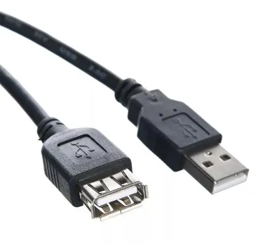 Кабель интерфейсный USB 2.0 Telecom TUS6990-1.5M удлинительный A(M)/(F), 1,5m